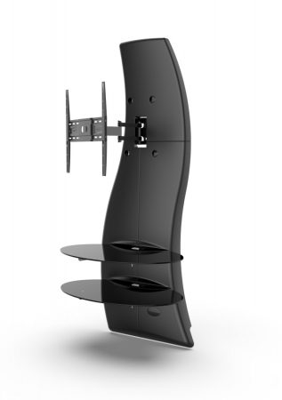 Meliconi Ghost Design 2500 Rotation Matt Fekete, falikonzol rendszer